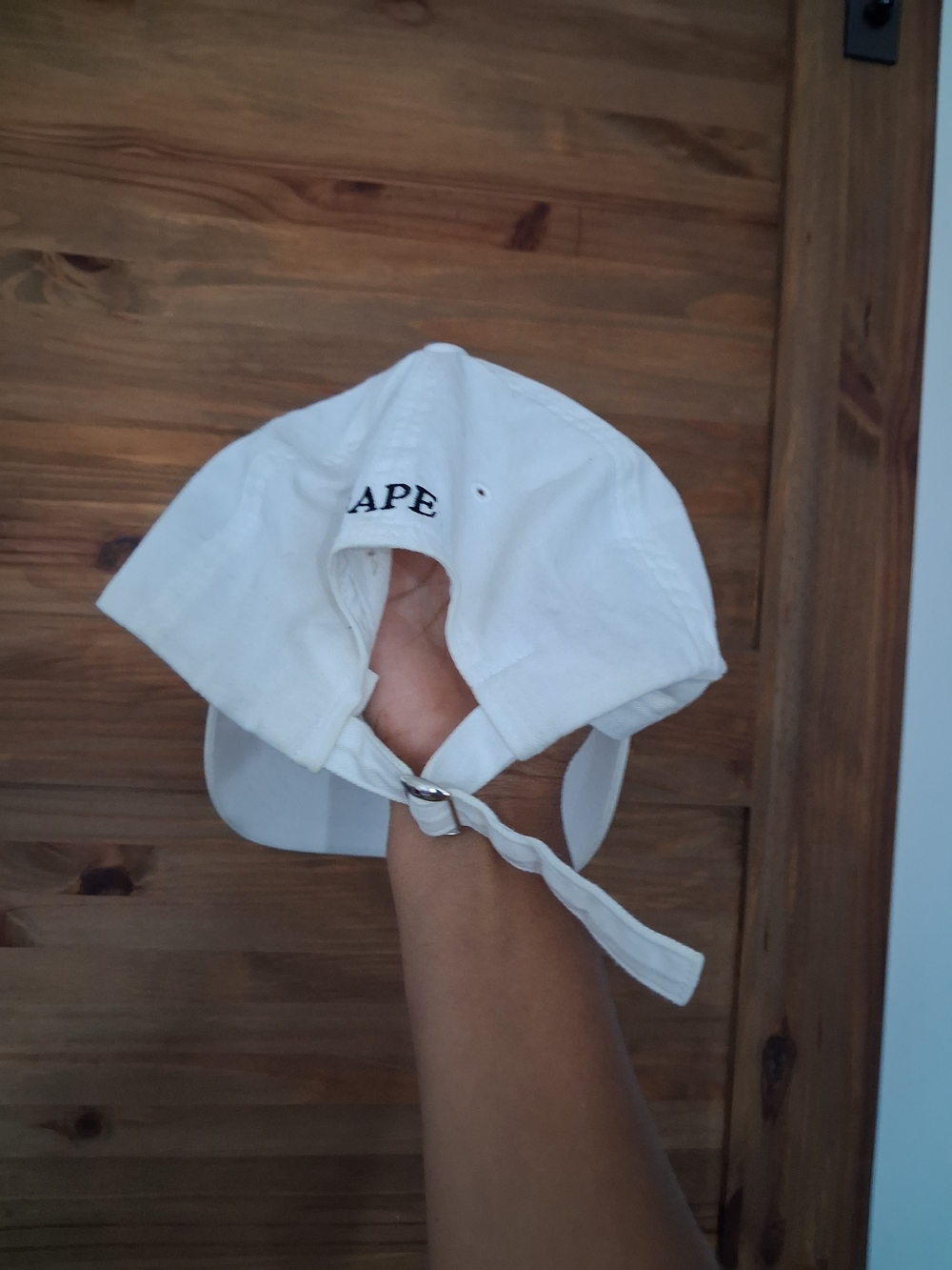 A Bathing Ape Cap White - Picture 4 of 6